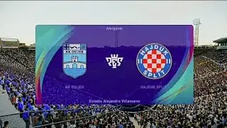NK Osijek vs HNK Hajduk Split | PES SHNL 23/24