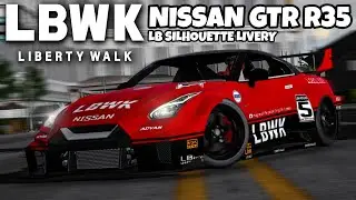LB Silhouette Nissan GTR R35 LIvery | Car Parking Multiplayer