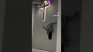 The Exorcist Goes to Church 😱😱😰 #ghost #church #abnormal #videos