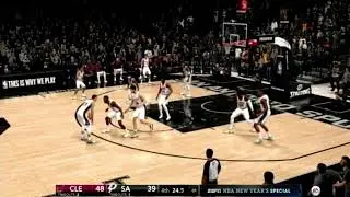 NBA Live 18 San Antonio Spurs vs Cleveland Cavaliers Live