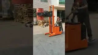 Model#YL800 Full Electric Drum Lifter with 360&deg; rotated clamp.