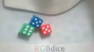 (226) 50 rolls of 3 identifiable dice - RGB Dice
