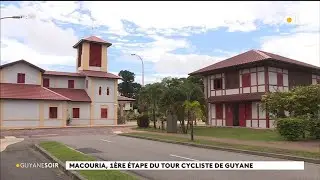 Macouria : 1ère étape du tour cycliste de Guyane