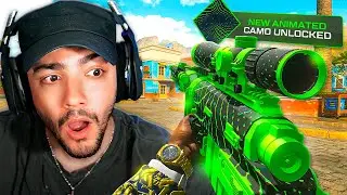 I UNLOCKED the NEW ANIMATED CAMO in MW2, but... (Projectile Camo)