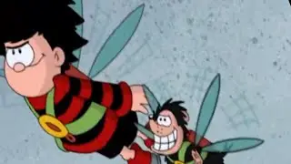 Fly with Dennis and Gnasher | Funny Toon Moments | Dennis the Menace