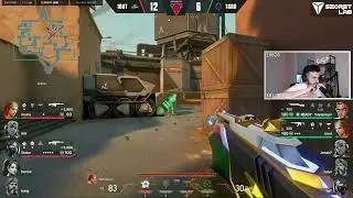 Kyedae & Tarik reacts to 100T Destoying the Guard 2-0 - 100T vs The Guard VCT NA