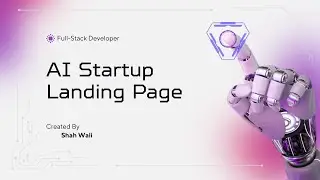 Modern SaaS AI Tool Landing Page Demo | Built with Next.js | Full Features Showcase