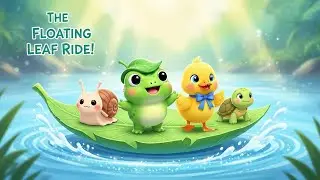 Nino’s Adventure Ep.3 – The Floating Leaf Ride 🐥🍃 | Calm Adventure | Animation | Calm Story
