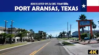 🚗 Port Aransas, Texas 🏖️ 4K Drive