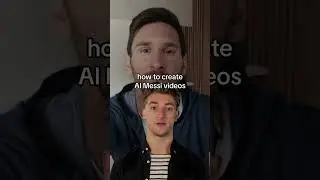 Watch AI Messi speaking English, Mandarin, and Egyptian Arabic 🤯 You can make one for free today! #m