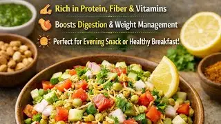Fresh & Healthy Moong Sprout chaat😍| Moong Sprout Chaat😋