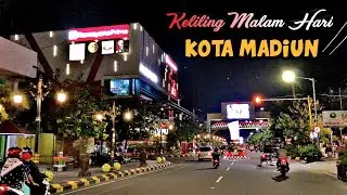 INDAH'nya KOTA MADIUN TERBARU DI MALAM HARI