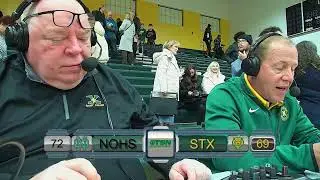 Saint Xavier Varsity Basketball vs. North Oldham High School