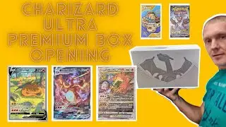 Charizard Ultra Premium Collection Box Opening with bonus CCG Select Hidden Treasures Mystery Box