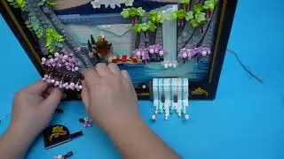 How to Light Up LEGO Japanese Cherry Blossom Landscape #31218 Remote Control Version #zenebricks