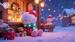 Christmas Night Whisper ✨ | Gentle Piano & Silent Snowfall