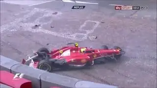 Top 10 F1 crashes of the 2013 season