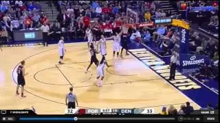 Harkless BTB Dunk Attempt