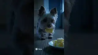 A Quiet Snack  Funny Yorkie Thriller Short Film #shorts