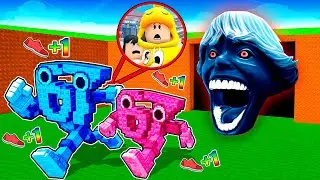 Me Convertí en BRAINROT para ESCAPAR en +1 de Velocidad por Segundo en Roblox!!