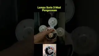 #Lampu #Suria 3 Mod + Pengecasan Boleh #Lipat Berbentuk #Bola #solar #lamp #light #fyp