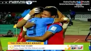 SPM - THE FIFA PUSKAS AWARD- REAKSI FAIZ SUBRI [3 DIS 2016]