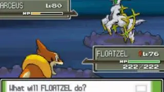 Pokemon Platinum - Catching Arceus in a POKEBALL
