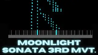 Beethoven - Moonlight Sonata 3rd Movement (Roblox Piano Sheet in Description)