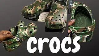 CROCS: наконец-то у меня есть пара | Армейский зеленый камуфляж Crocs