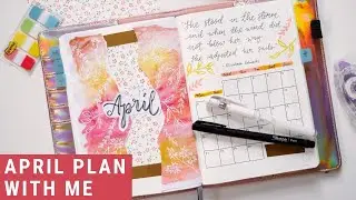 Plan With Me: April 2020 Autumn Bullet Journal Setup