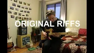 Original Riffs - Standard Tuning - New Song Idea #18 (Math-ish /Jazz Never Dies)