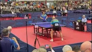 2025 European Table Tennis Veterans Championship in Montenegro  Igor Roldugin RUS Final set part 1