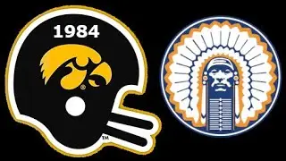1984 Illinois Fighting Illini @ Iowa Hawkeyes Football (Full Game - No Huddle)