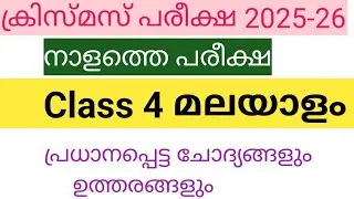 class 4 EVS Christmas Exam important questions and answers20254th standard EVS Christmas Exam