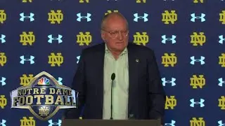 Notre Dame AD Jack Swarbrick discusses Brian Kelly&rsquo;s departure, team&rsquo;s future | NBC Sports