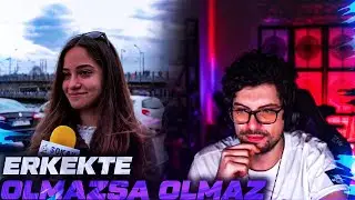 HYPE | BİR ERKEKTE OLMAZSA OLMAZ DEDİĞİNİZ ŞEY NEDİR? VİDEOSUNU İZLİYOR! | Sokak Röportajları