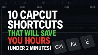 10 CapCut Shortcuts That Will Save You HOURS (Under 2 Minutes)