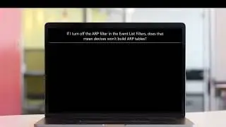 Packet Tracer FAQ: If I turn off the ARP filter, does that mean devices won't build ARP tables?