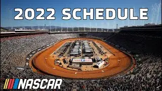 NASCAR 2022 schedule release! Bristol Dirt, Indy Road Course, World Wide Technology Raceway | NASCAR