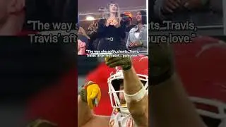 &ldquo;Love in the Stands: Taylor Chanting &lsquo;Travis, Travis&rsquo;&rdquo;🎀#taylorswift#traviskelce