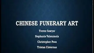 Chinese FUNerary art.
