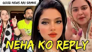 Neha ko reply || Saba ki good news aagyi || Saba ibrahim vlogs #sabaibrahim 