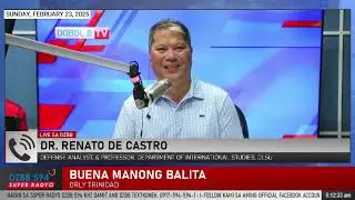 PANAYAM: Renato de Castro, defense analyst, & professor, Department of International Studies, DLSU