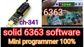 solid 6363 dead setup box repairing - Mini programmer