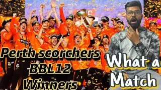 PERTH SCORCHERS WIN BIG BASH 12 FINAL 2023 #perthscorchers #final #bb12
