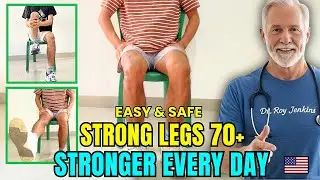 Gentle Leg Strengthening Exercises for Seniors 70+ 👴 Mobility & Balance to Prevent Falls at Home