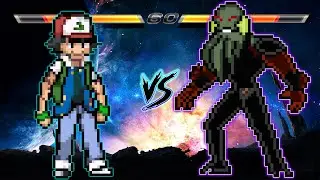 👑(NEW)ASH VS VIGILAX OP IN JUMP FORCE MUGEN