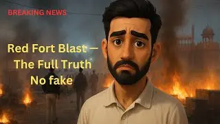 Red Fort Blast 2025 🔴 Delhi Explosion Full Truth | What Really Happened Near Red Fort Today? |