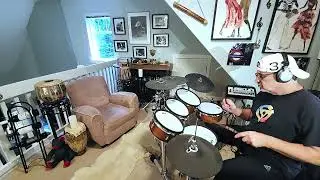 The Who...song title ...Eminence Front...drum cover performed by Steve Broder