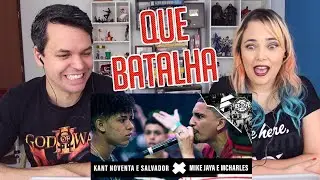 REACT KANT, NOVENTA e SALVADOR x JAYA, MIKE e MCHARLES | PRIMEIRA FASE (BDA - Batalha Da Aldeia)